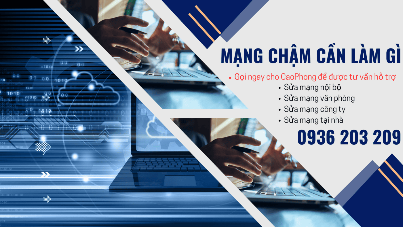 Sửa mạng văn phòng nhanh chóng uy tín